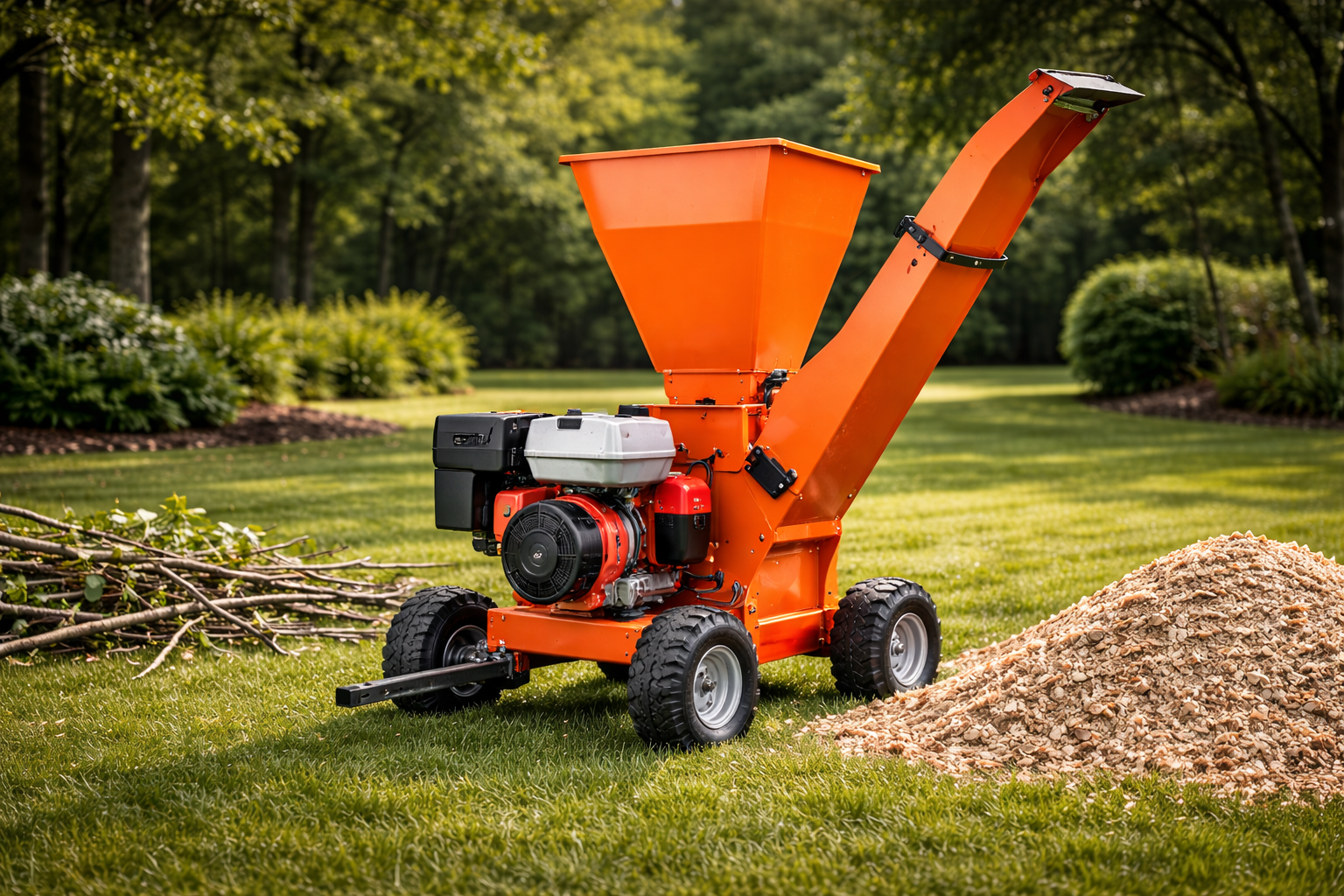 Yard Equipment Direct - Garda Compact Wood Chipper & Shredder